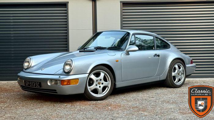 Rare Porsche 911 type 964 Carrera 2 Phase 2 BVM TO Carnet Peinture complète Service Entretien CP
