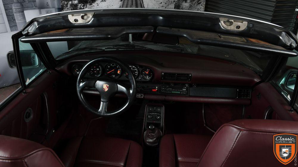 PORSCHE 911 3.2 CABRIOLET 1986