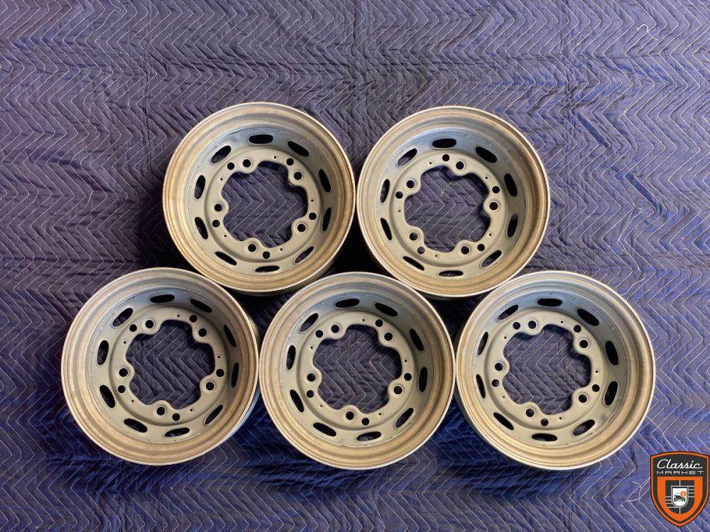 Alloy 15×4.5″ KPZ Wheels and GT-Spec Drum Brakes for Porsche 356