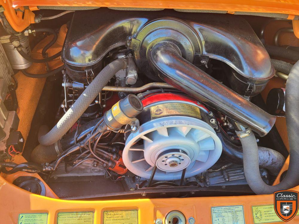 2.2S Targa matching number restaurée