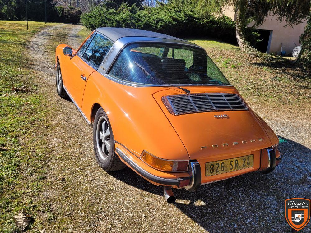 2.2S Targa matching number restaurée