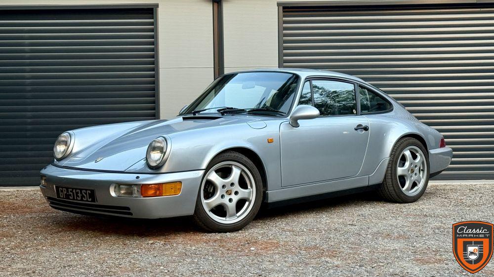 Rare Porsche 911 type 964 Carrera 2 Phase 2 BVM TO Carnet Peinture complète Service Entretien CP