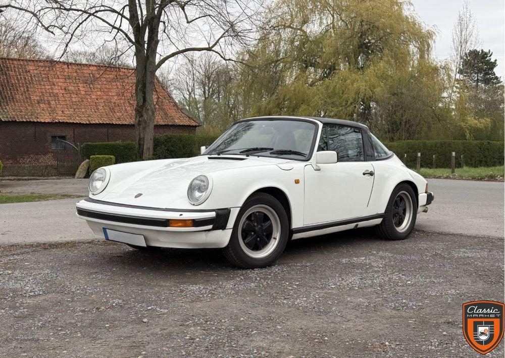 Porsche 911 SC Targa 3.0 – 1982 – Aircooled – Icône Porsche – Collector en devenir