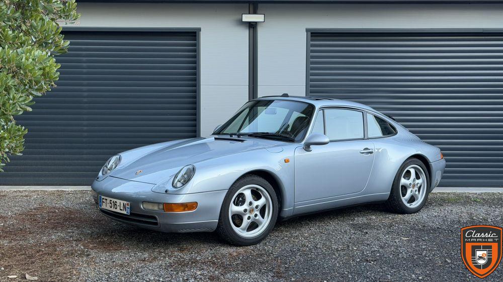 Superbe 911 993 CARRERA 2 BVM 6 COURTE SONAUTO CARNET 100% CENTRES PORSCHE