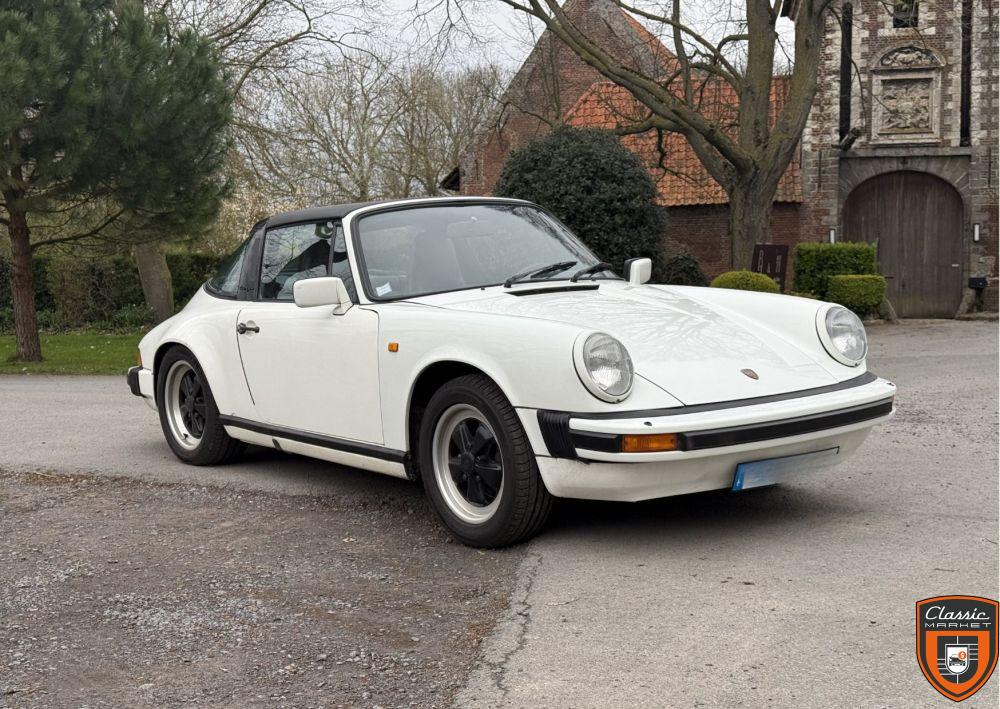 Porsche 911 SC Targa 3.0 – 1982 – Aircooled – Icône Porsche – Collector en devenir