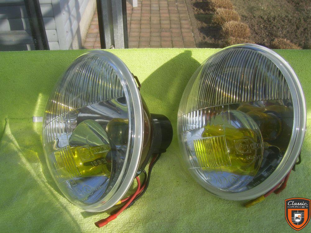 Set NOS 7" Cibie Biode Lights