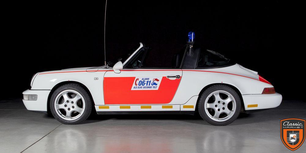 Original Dutch Police car - 1992 911 Targa