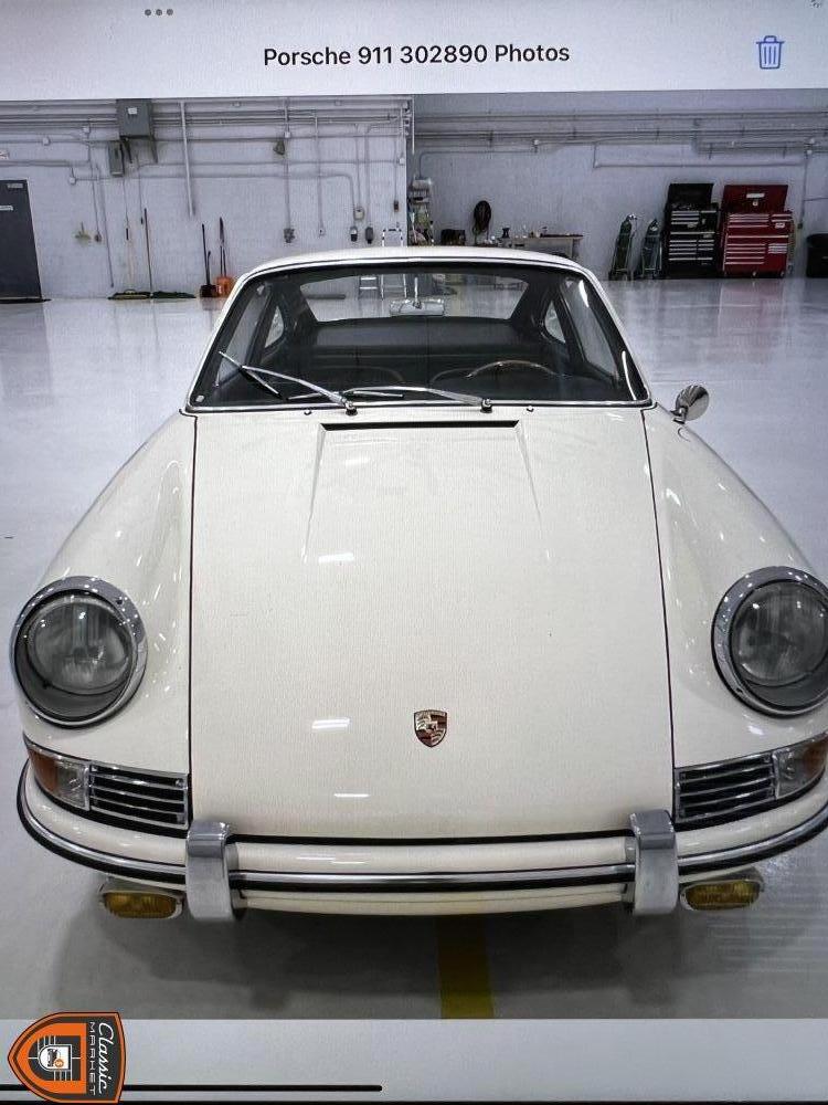 1965 light ivory Porsche 911