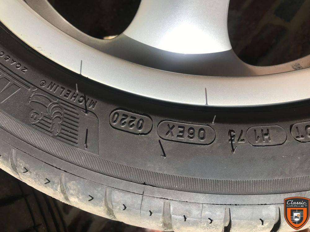 Jantes Porsche cup II 993 + pneus Michelin PS4 neufs