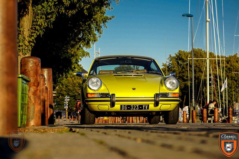 A vendre 911 T 2.4 Jaune