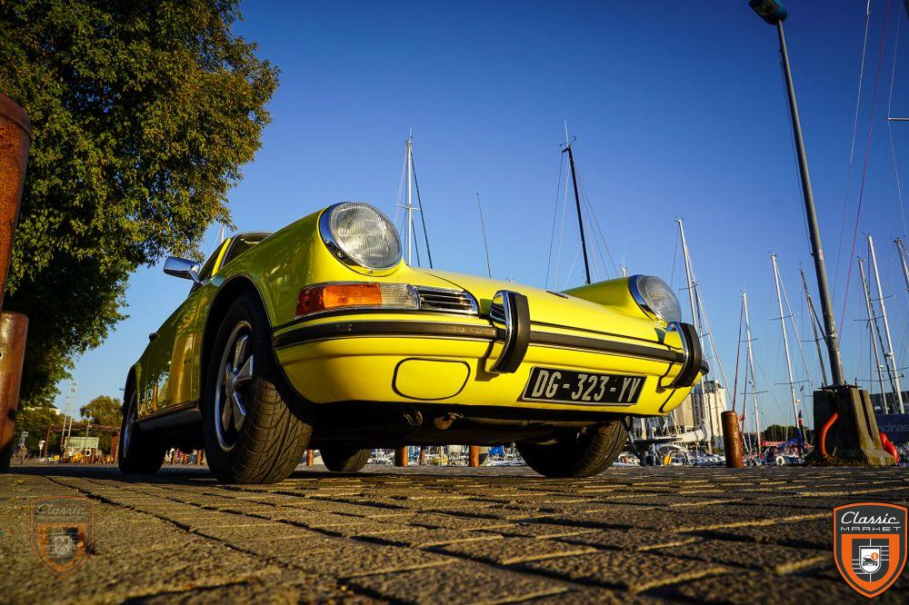 A vendre 911 T 2.4 Jaune