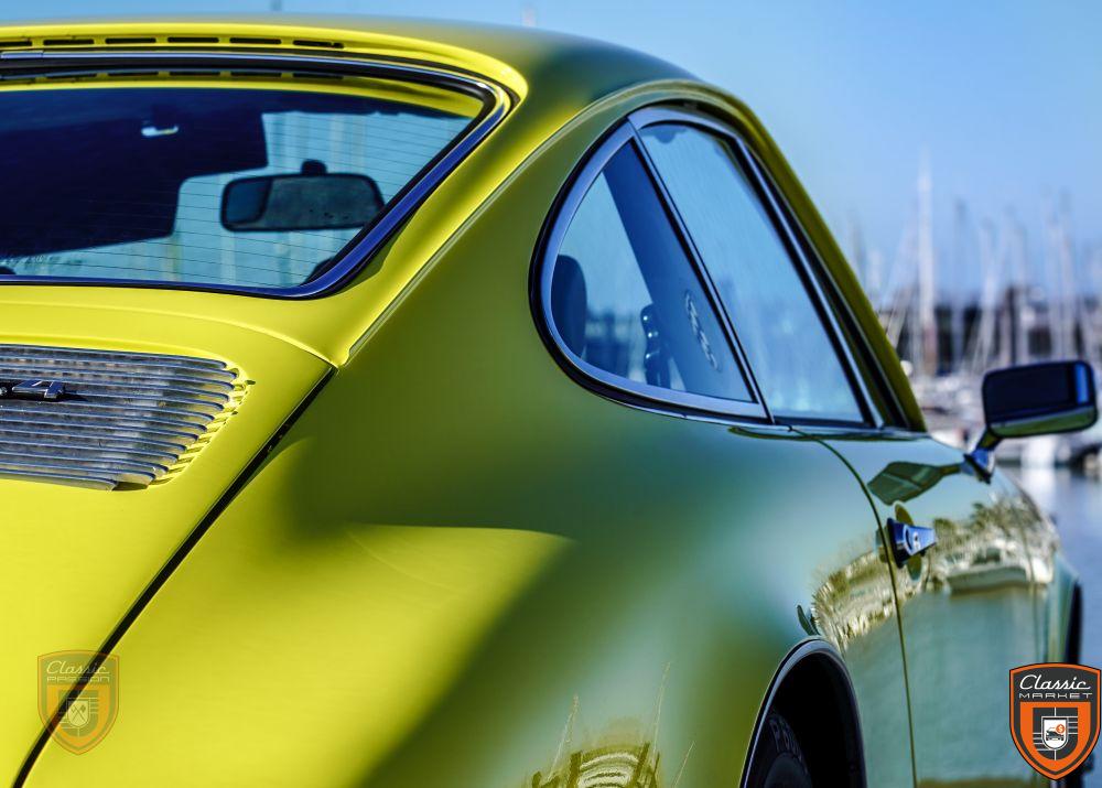 A vendre 911 T 2.4 Jaune