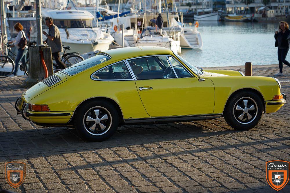 A vendre 911 T 2.4 Jaune