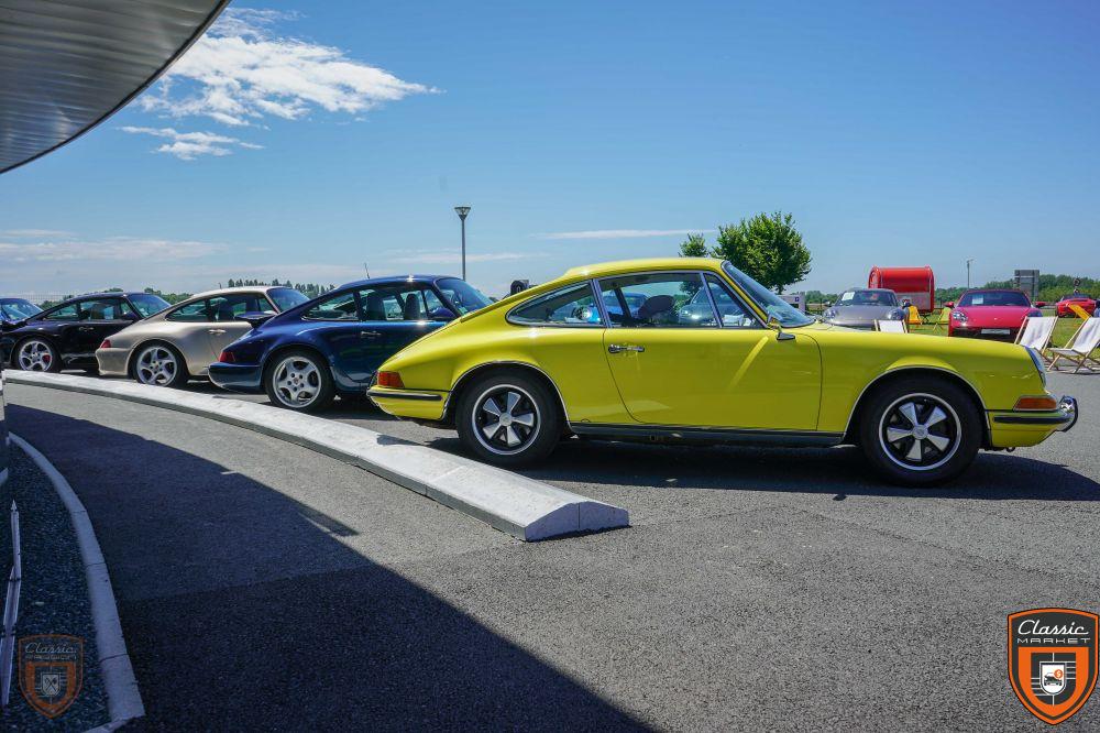 A vendre 911 T 2.4 Jaune